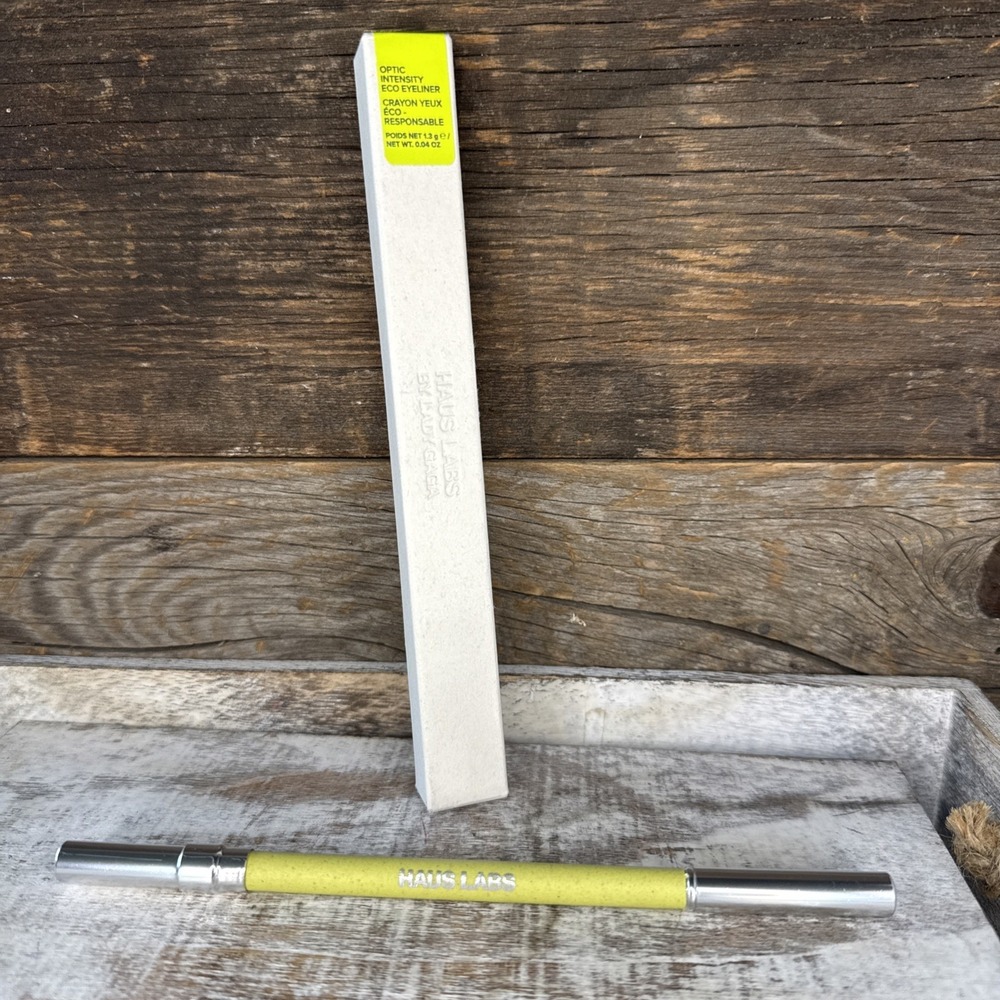 Haus Labs‎ Optic Intensity Eyeliner Lady Gaga Chartreuse Matte | MSRP = $22